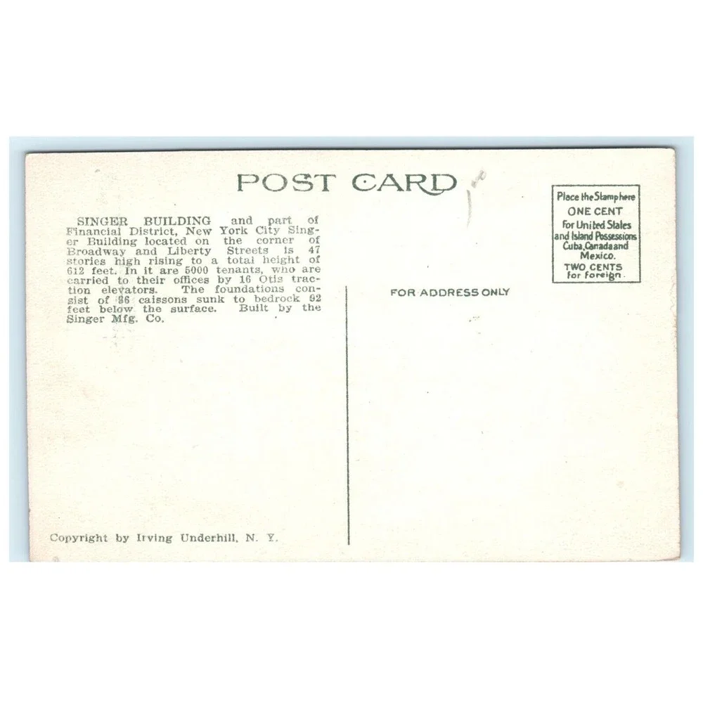 American Vintage vintage postcard